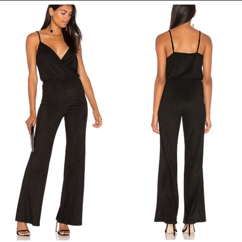 Midnight Chic Wide Leg Pantsuit